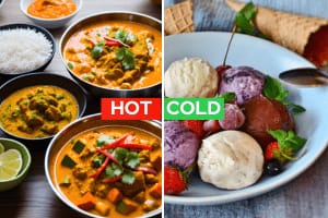 hot and cool dishes